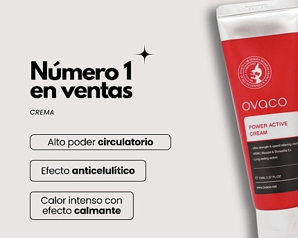 reductor celulitis, efecto calor intenso, antiinflamatorio, activador de la circulación. Potente quema grasas.